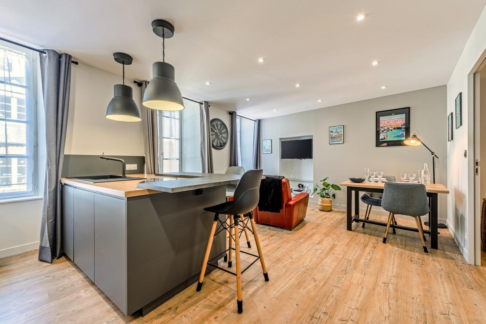 Appartement Du Theatre Morlaix Eksteriør billede