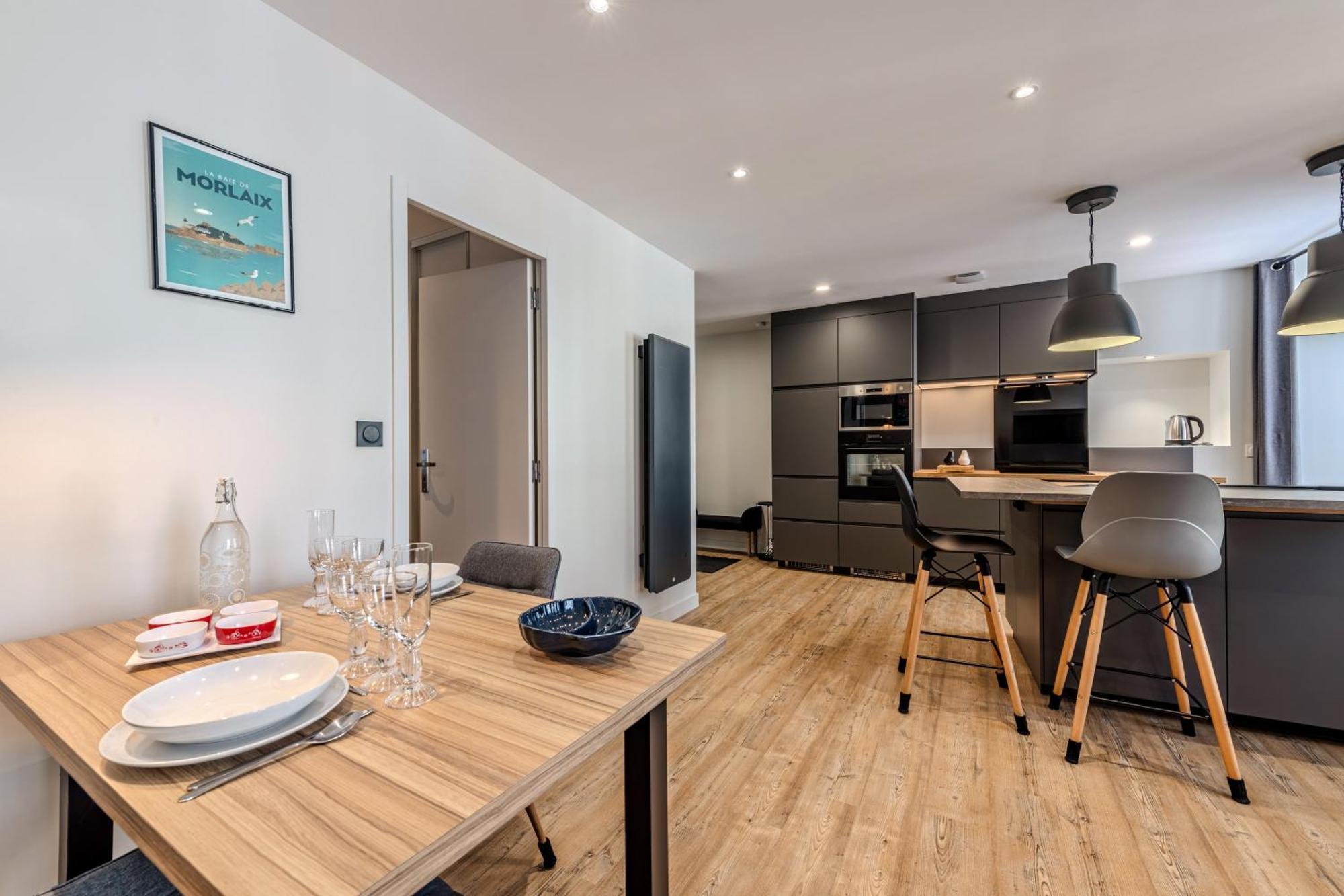 Appartement Du Theatre Morlaix Eksteriør billede